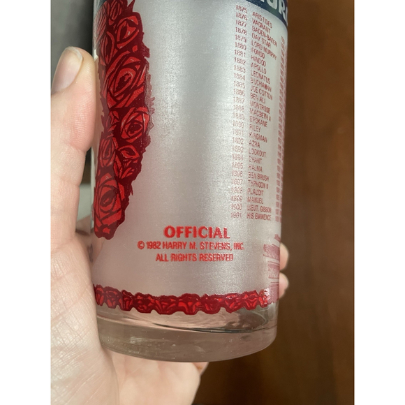 Vintage 1982 Kentucky Derby Official Frosted Mint Julep Glass - Churchill Downs - Picture 6 of 6